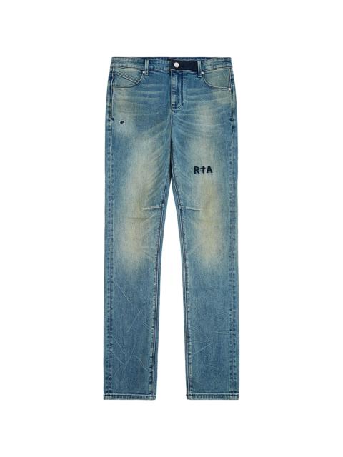 RTA Bryant Skinny Jeans "Sunbleach Blue" MEXOD1233 J1205SNBCB