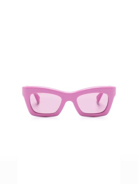 rectangle-frame sunglasses