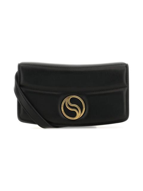 Stella McCartney Black Alter Mat Mini S-wave Wallet