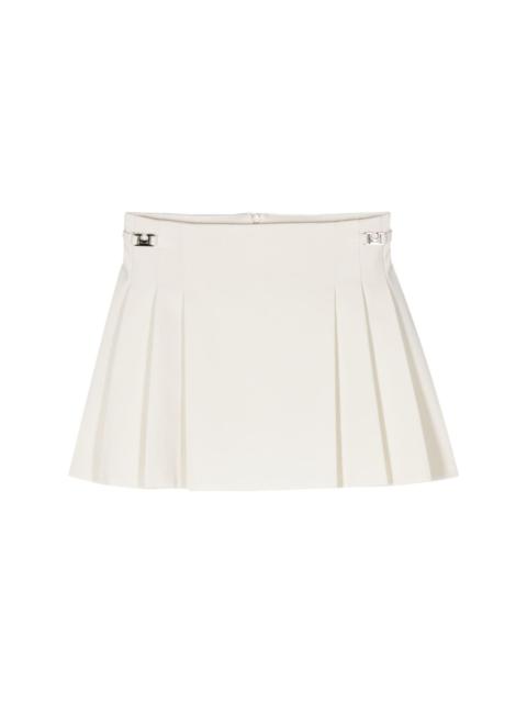 LOW CLASSIC pleated mini skirt