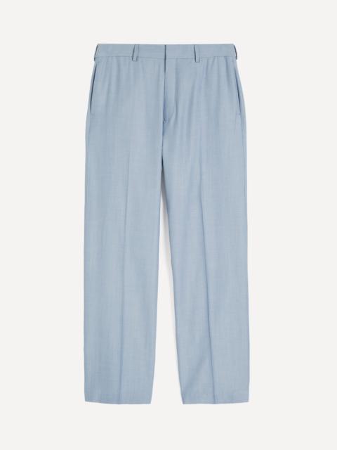 Paul Smith Blue Wool-Viscose Trousers
