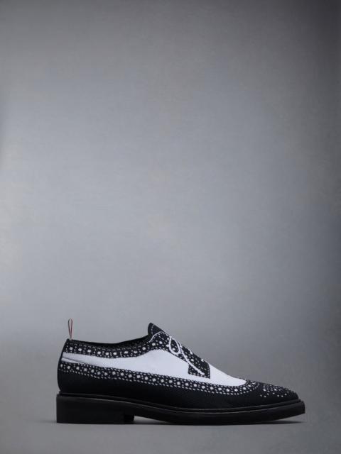 Thom Browne Trompe L'oeil Knit Longwing Micro Sole Brogue