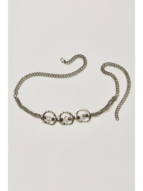 FREE PEOPLE Imperfect Pearl Chain Belt
