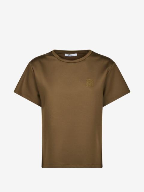Max Mara logo-embroidered T-shirt