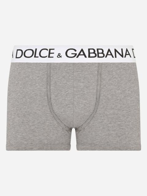 Dolce & Gabbana Two-way-stretch cotton jersey regular-fit boxers