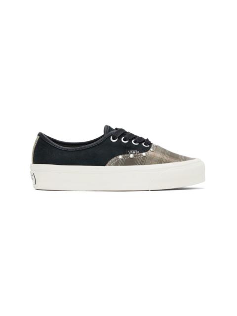 Vans Black & Khaki Premium Authentic 44 Sneakers