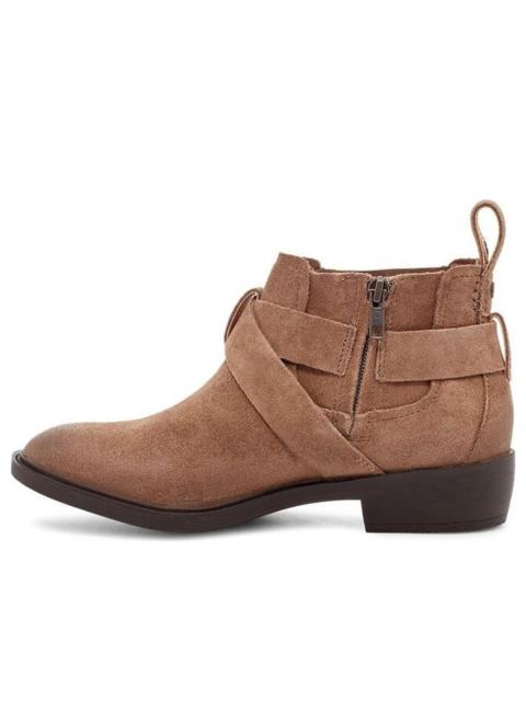 UGG (WMNS) UGG Wylma Low Heels Short Boots Coffee 1112390-CGND