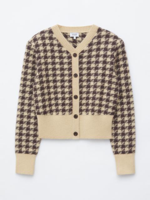 & Other Stories Mohair-Blend Jacquard Cardigan