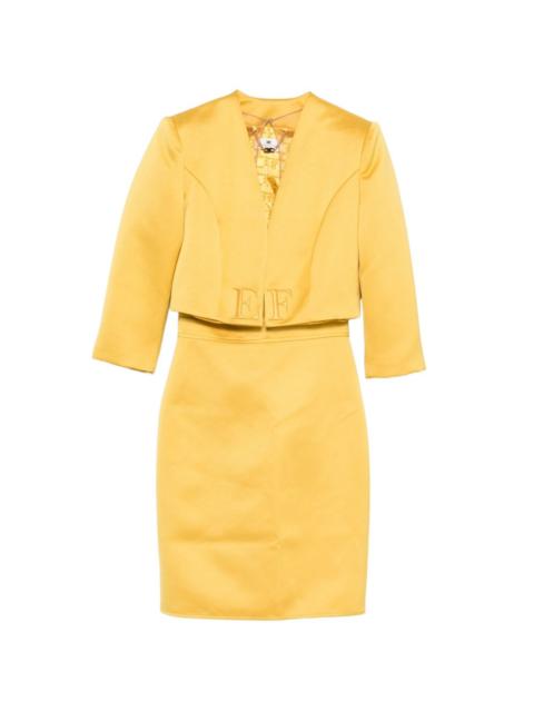 ELISABETTA FRANCHI embroidered dress
