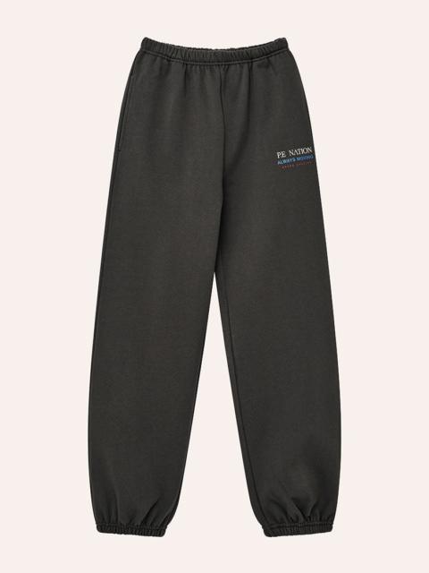 P.E NATION SNAP TRACKPANT IN IRON