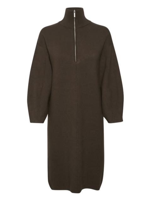 GESTUZ zip-front mini dress