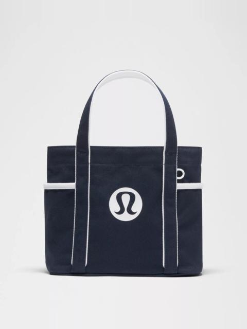 lululemon Daily Multi-Pocket Mini Canvas Tote Bag 6.5L