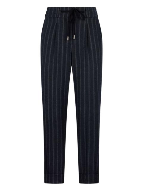 PESERICO pinstriped trousers