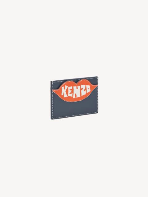 KENZO 'KENZO Loves' card holder in leather