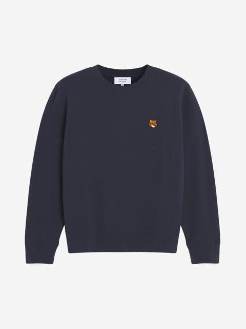 Maison Kitsuné BLUE COTTON SWEATSHIRT WITH FOX LOGO | miinto