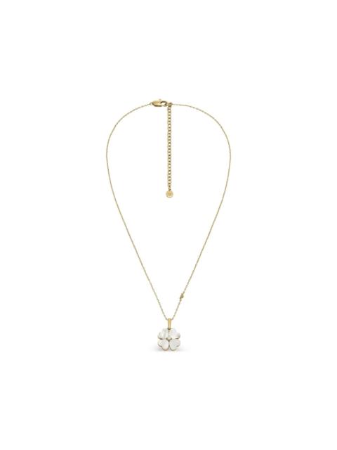 EMPORIO ARMANI Clover mother-of-pearl necklace