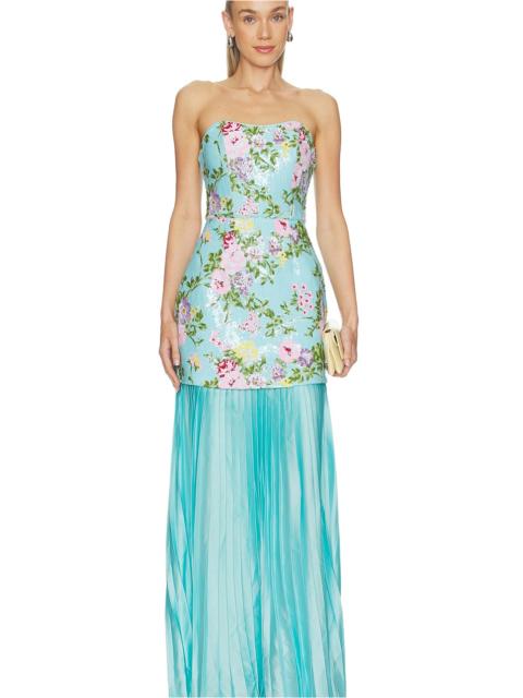 ELLIATT Emmeline Strapless Gown