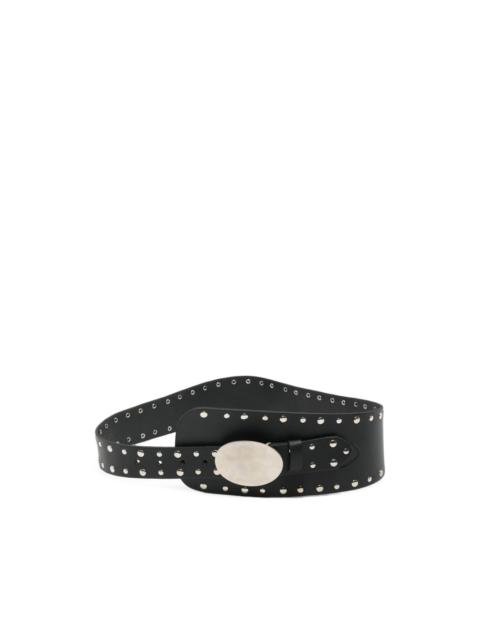 gimaguas Iris stud-embellished leather belt