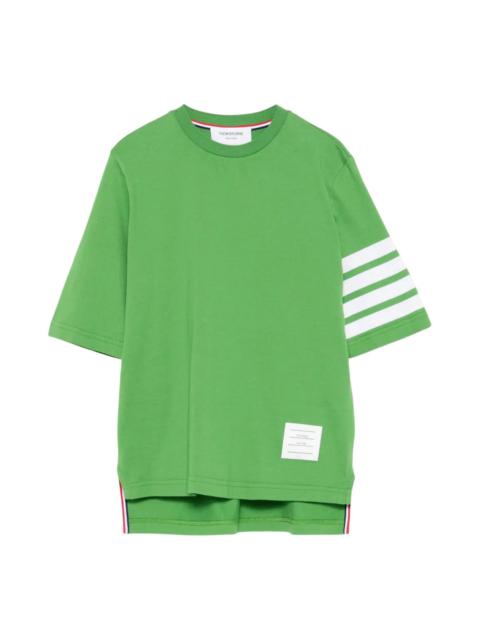 Thom Browne Jersey 4-Bar Short Sleeve Tee Women