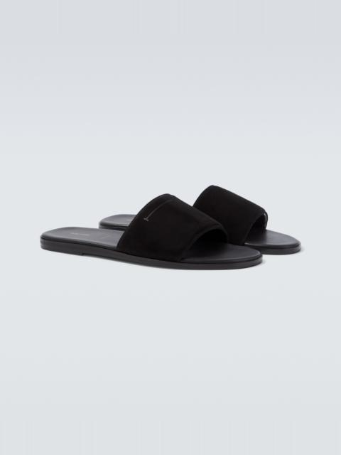 TOM FORD Suede slides