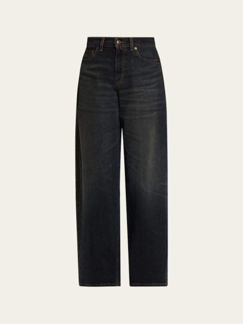 6397 Roomy Tuxedo Jeans