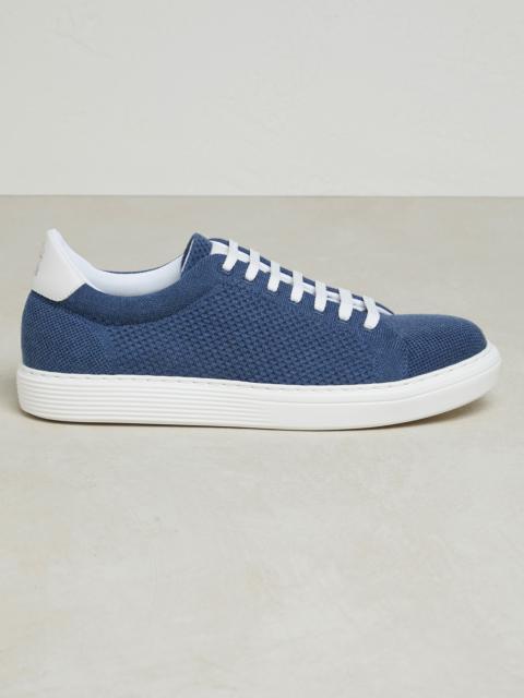 Brunello Cucinelli Techno cotton knit sneakers