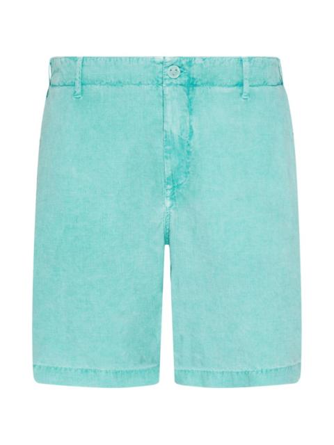 Vilebrequin flat-waist flap-pocket bermuda shorts