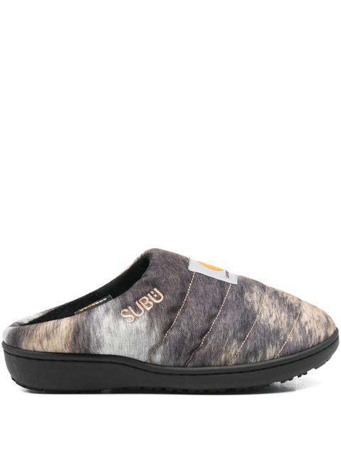 Carhartt Carhartt X Subu Patterned Slippers