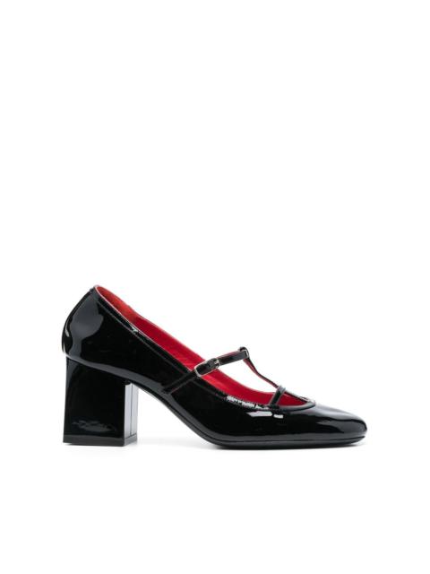 patent leather 65mm pumps