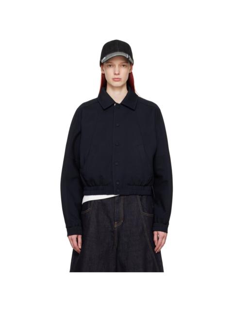 ADER error panelled 모직 혼합 bomber 재킷