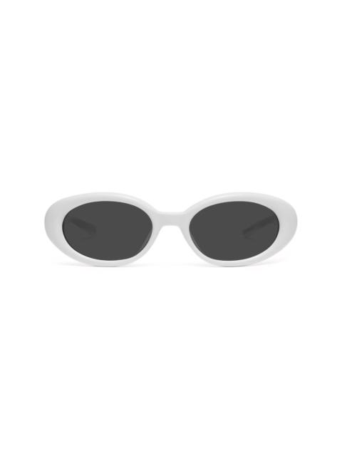 GENTLE MONSTER x Maison Margiela oval-frame sunglasses