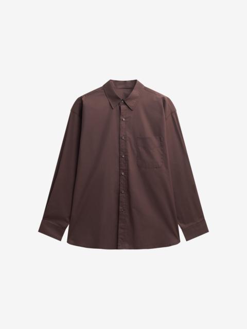 The Frankie Shop Jorhat Shirt - Dark Brown