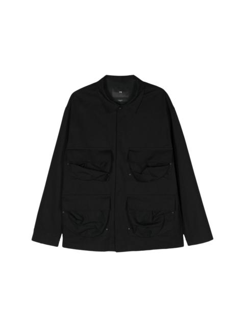 four-pocket cotton military jacket