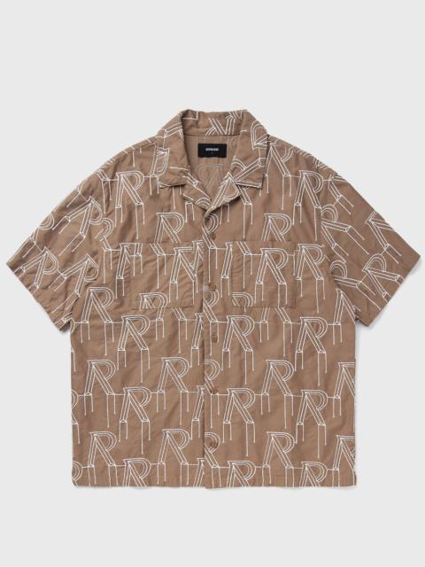 REPRESENT EMBRODIERED INITIAL OVERSHIRT