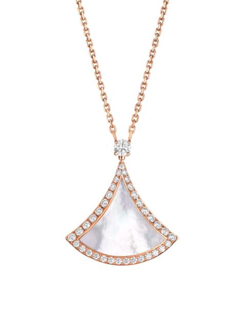 BVLGARI Women's Divas' Dream 18K Rose Gold, Mother-Of-Pearl, & Diamond Pendant Necklace - Mother Of Pearl