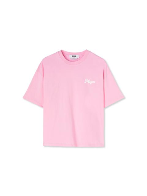 MSGM T-Shirt with "bar Milano" graphic