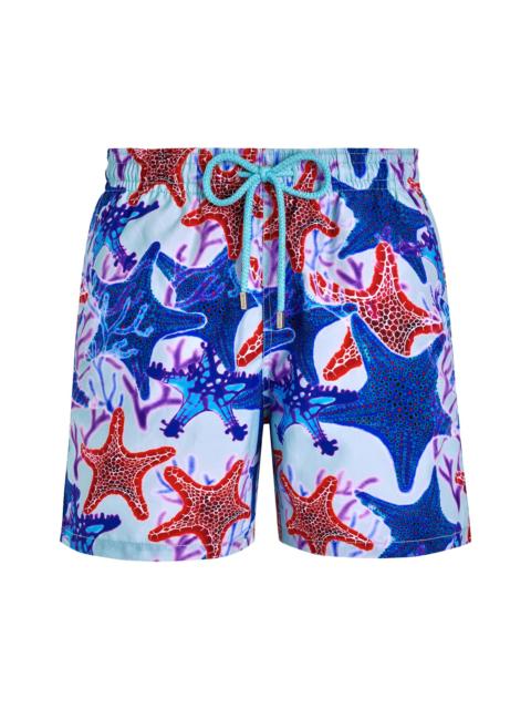 Vilebrequin Men's Glowed Stars Swim Trunks - Multi