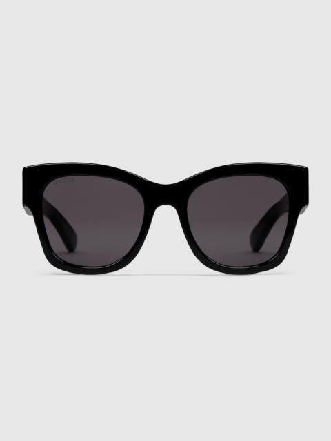 Butterfly frame sunglasses