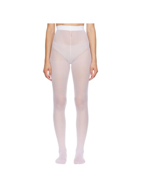 VETEMENTS White Logo Push-Up Tights