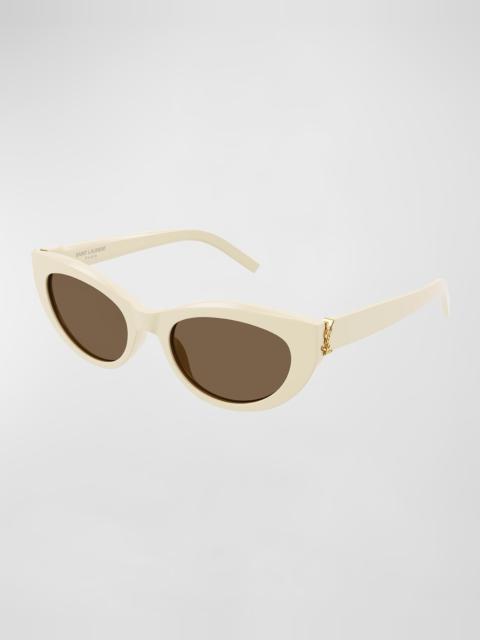 SAINT LAURENT YSL Acetate Cat-Eye Sunglasses