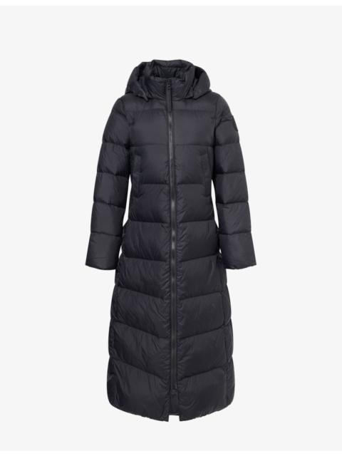 Canada Goose Mystique Long Puffer Nylon-Down Jacket
