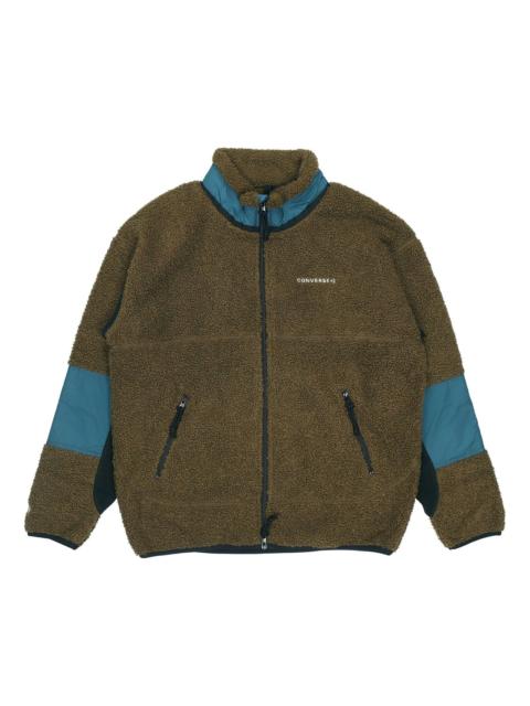 Converse Converse Polar Fleece Sherpa Jacket 'Surplus Olive' 10018039-A03