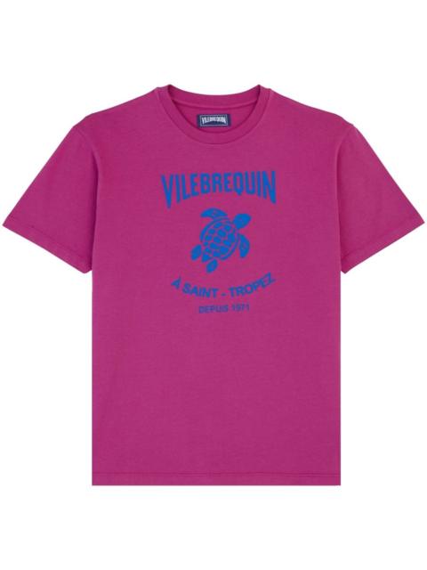 Vilebrequin logo-print cotton T-shirt