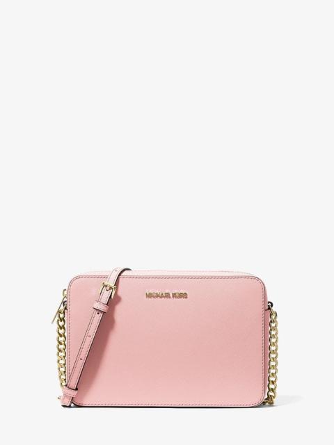 MICHAEL KORS Jet Set Large Saffiano Leather Crossbody Bag