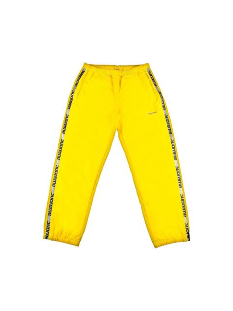 Supreme Supreme Reflective Zip Track Pant 'Yellow'