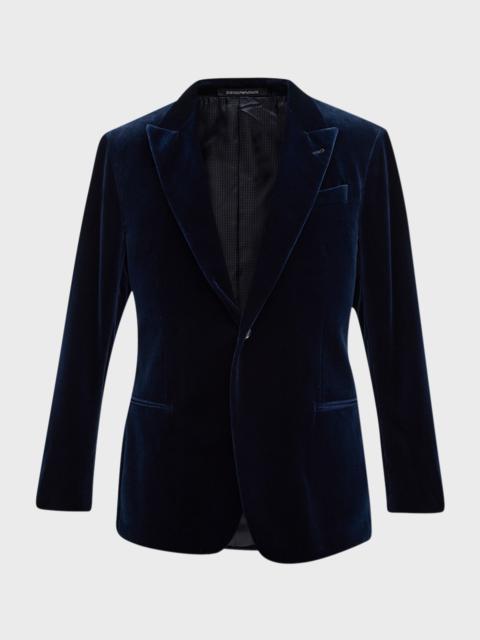 Men's Velvet Dinner Jacket