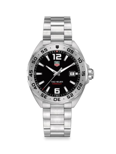 TAG Heuer Women's Formula 1 41MM Stainless Steel Quartz Bracelet Watch