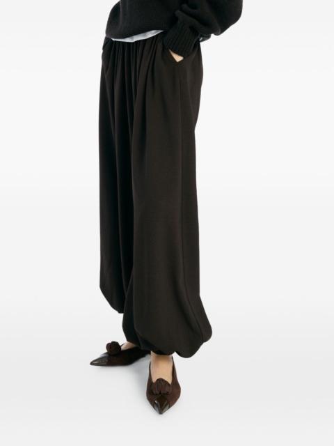 ROTATE balloon-shape pleated trousers