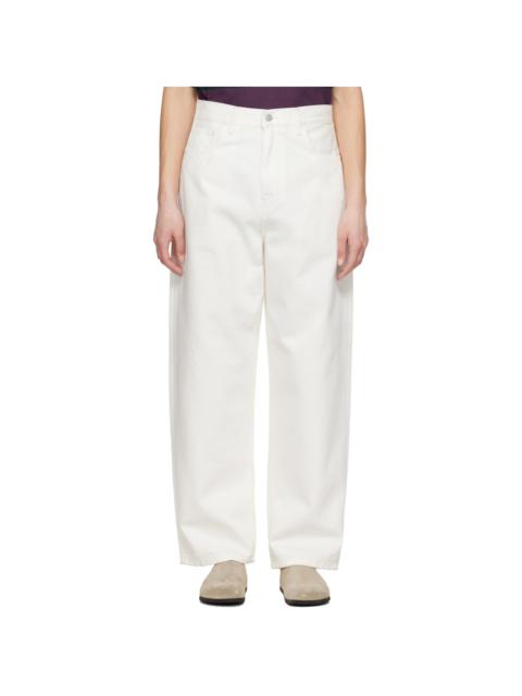 Carhartt White Brandon Jeans