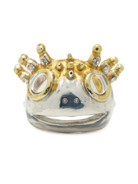 Collina Strada SILVER GOLD AXOLOTL RING